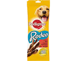 SNACK CÃO RODEO VACA PEDIGREE 4U 70G