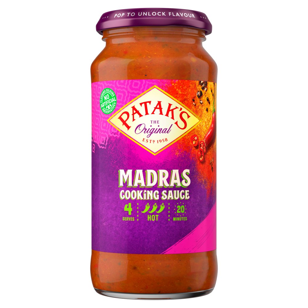 MOLHO MADRAS PATAK'S 450GR