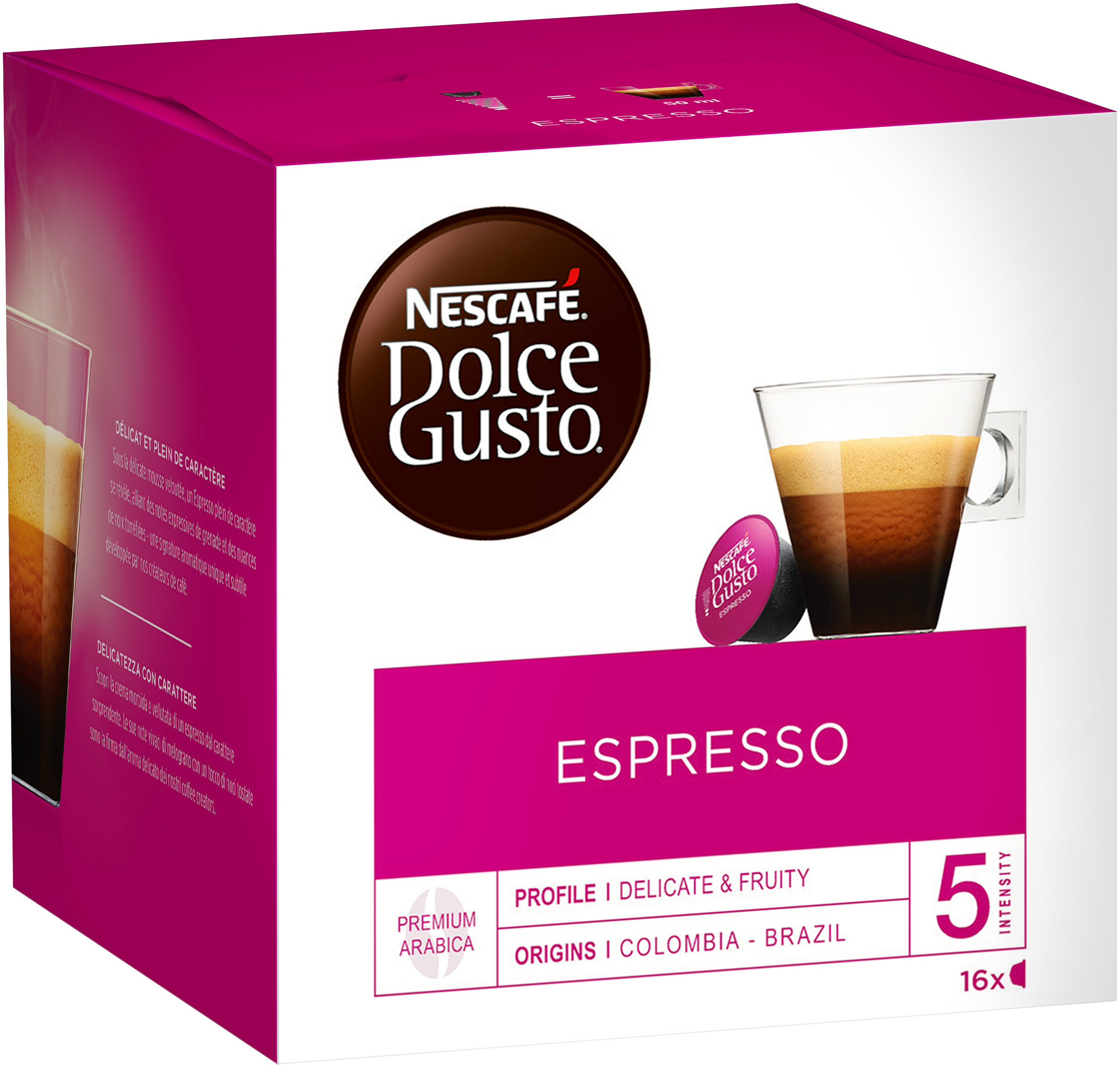DOLCE GUSTO CAFÉ ESPRESSO 16CAPS