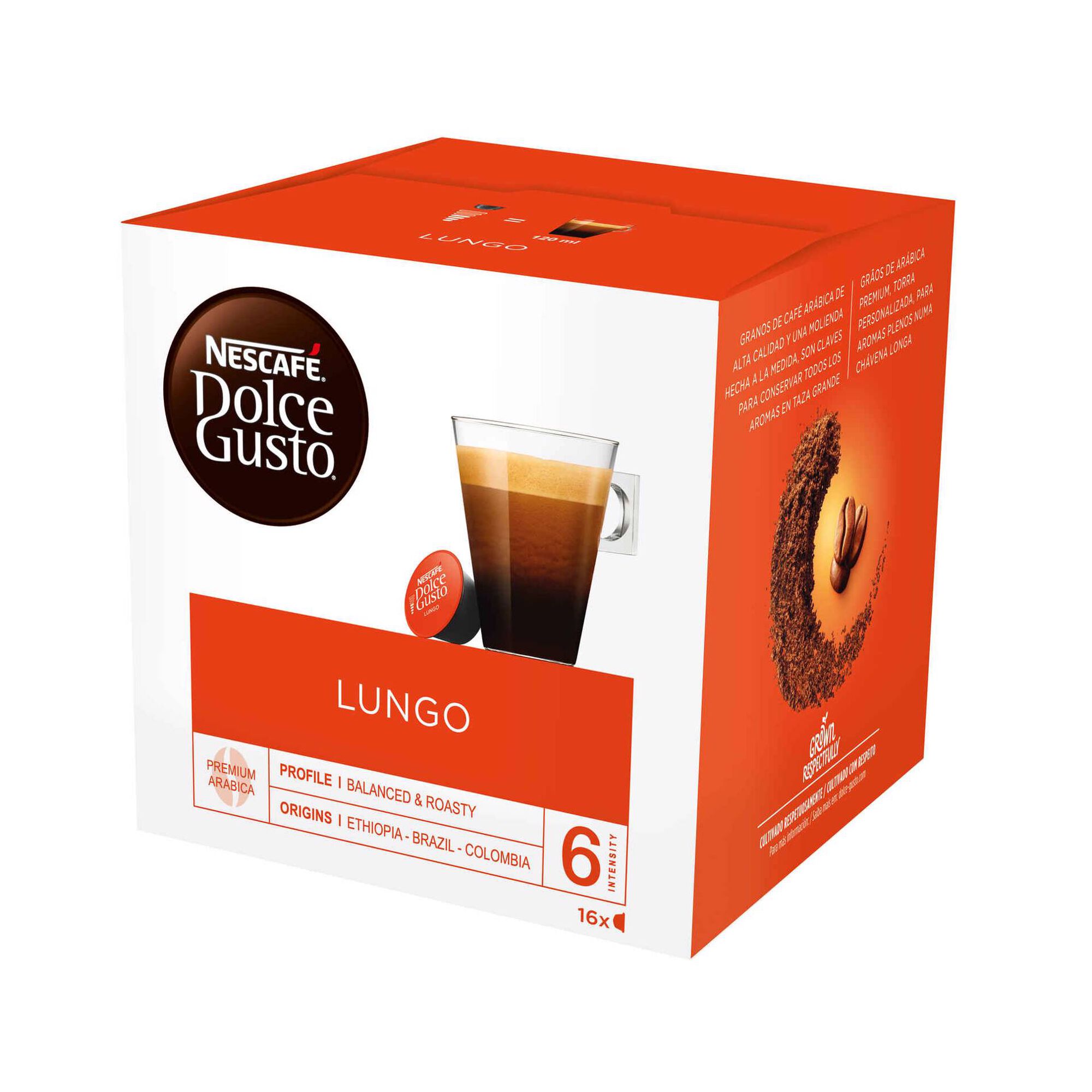 DOLCE GUSTO LUNGO 16CAPS