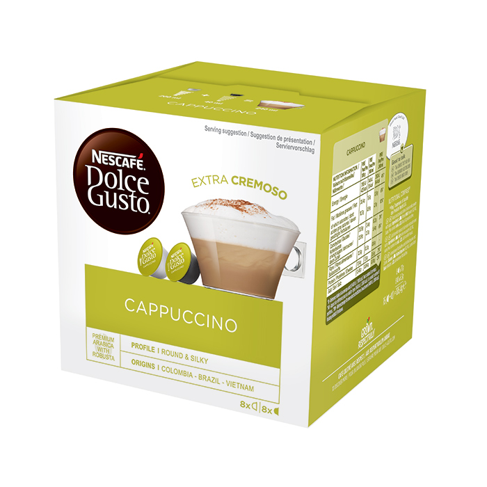 DOLCE GUSTO CAPPUCCINO 16CAPS