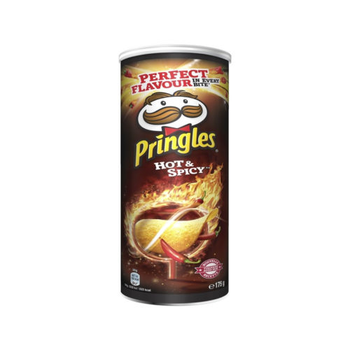 BATATA FRITA PRINGLES HOT&SPICY 175GR
