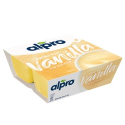 SOBREMESA SOJA ALPRO BAUNILHA 4X125G