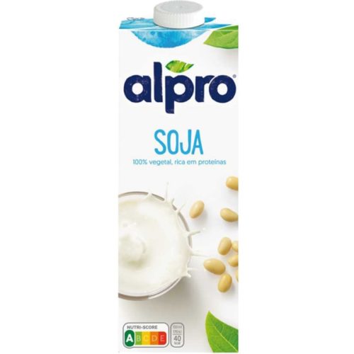 BEBIDA VEGETAL SOJA NATURAL ALPRO 1L