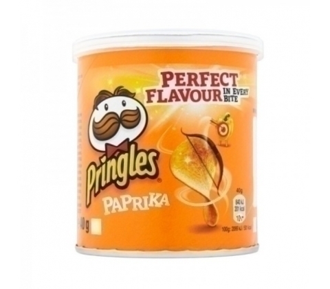 BATATA FRITA PRINGLES PAPRIKA 40GR