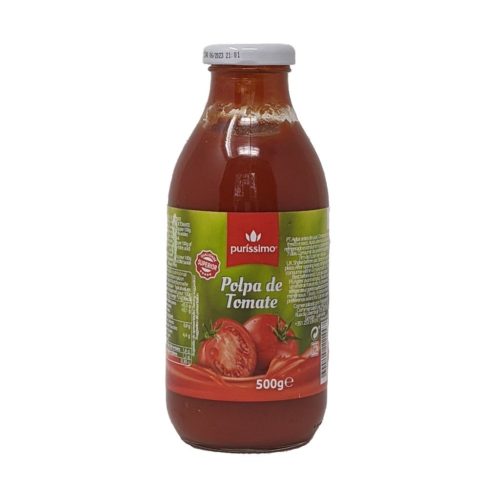 POLPA TOMATE PURÍSSIMO FRASCO 500GR