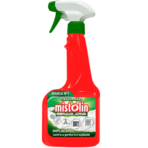 DET MISTOLIN ESPUMA ACTIVA TIRA GORDURAS 500ML