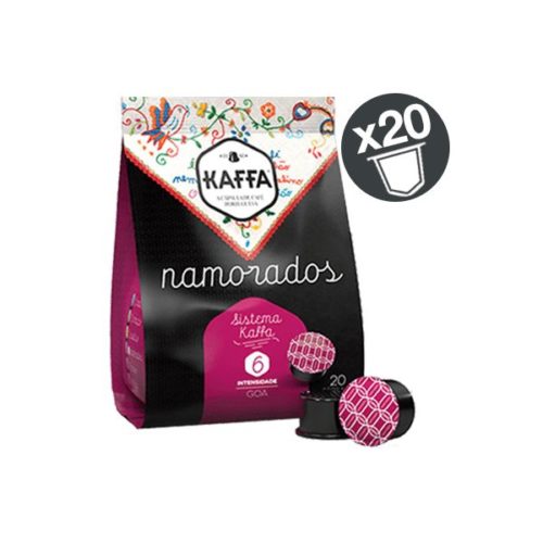 CAFÉ KAFFA NAMORADOS INTENSIDADE 6 20CAPS