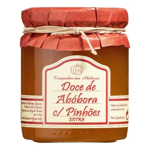 DOCE ABOBORA C/PINHÃO COMPANHIA ABOBORAS 300GR