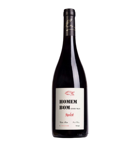 VINHO TINTO MERLOT HOMEM BOM 75CL VINHA DE REIS DÃO