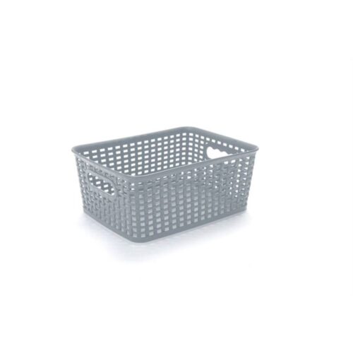 CESTO VINTO CINZA G-460 245X185X100MM