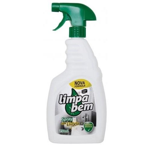SPRAY DE LIMPEZA C/LIXIVIA LIMPABEM 750ML