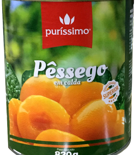 PESSEGO METADES PURISSIMO 820GR - Image 2