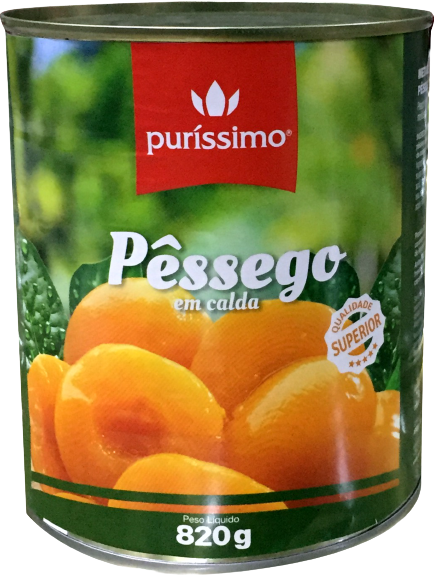 PESSEGO METADES PURISSIMO 820GR - Image 2
