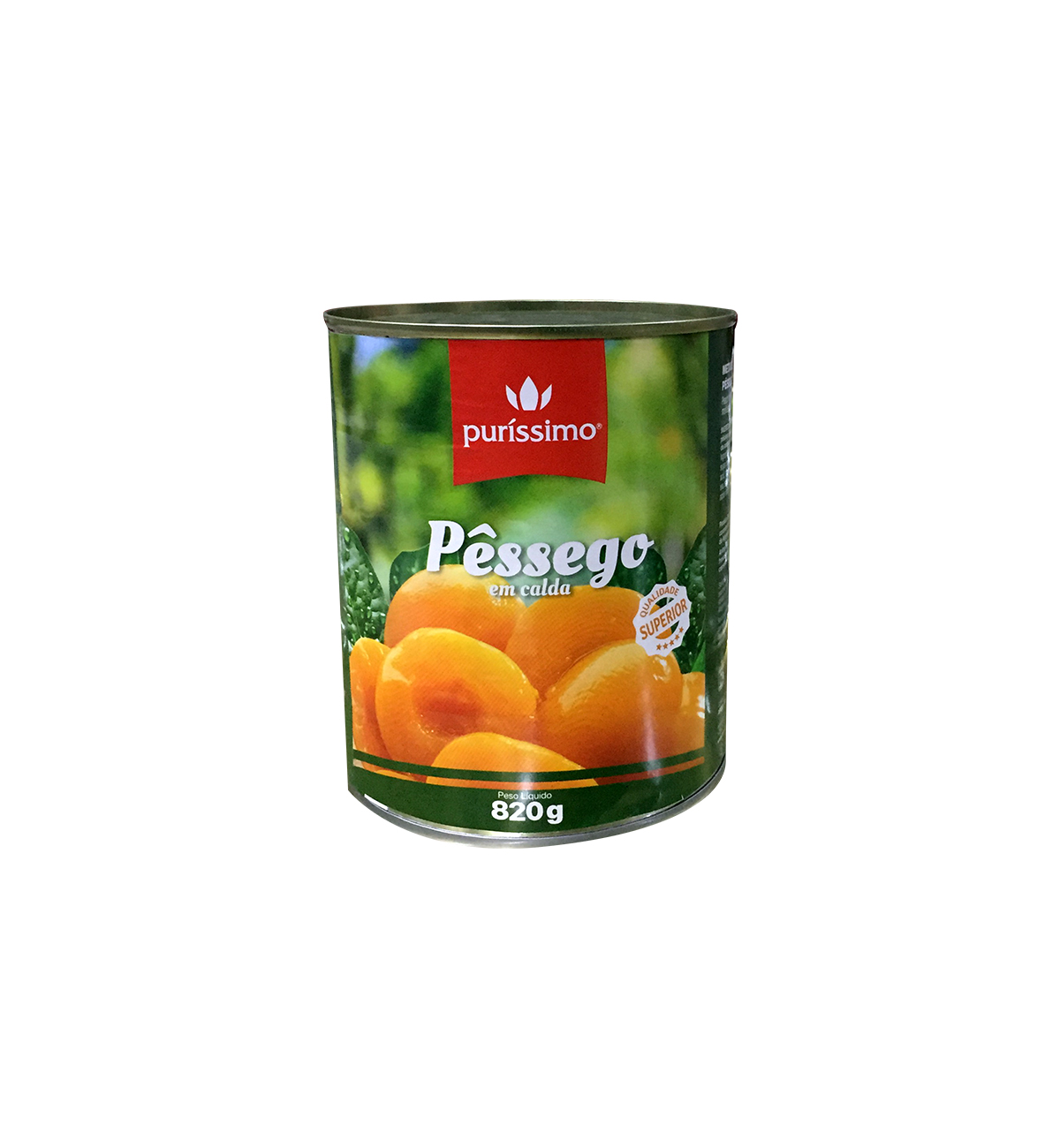 PESSEGO METADES PURISSIMO 820GR