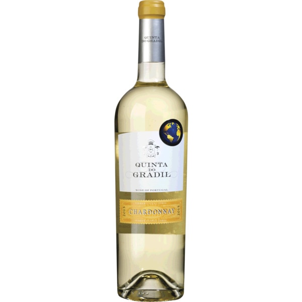 VINHO BRANCO QTA GRADIL CHARDONNAY 75CL