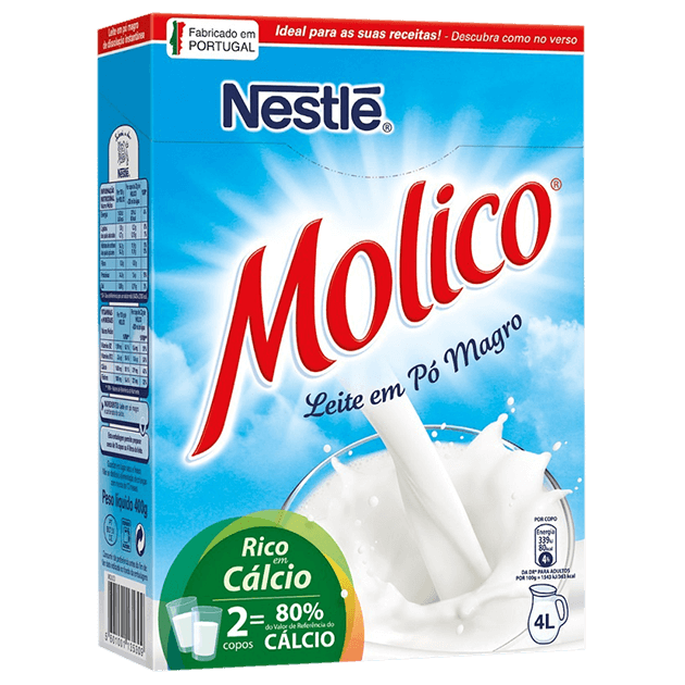 LEITE PÓ MOLICO CÁLCIO PLUS 380GR