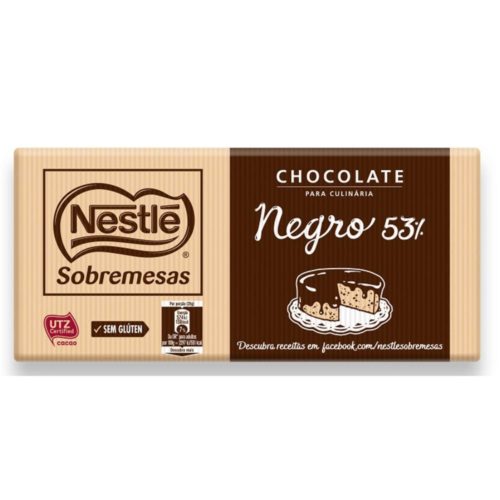 CHOCOLATE CULINÁRIA NEGRO53% NESTLÉ 200GR