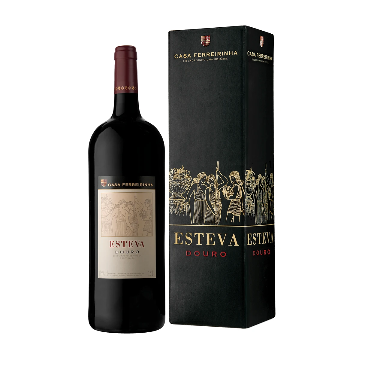 VINHO TINTO ESTEVA DOURO 1,5L
