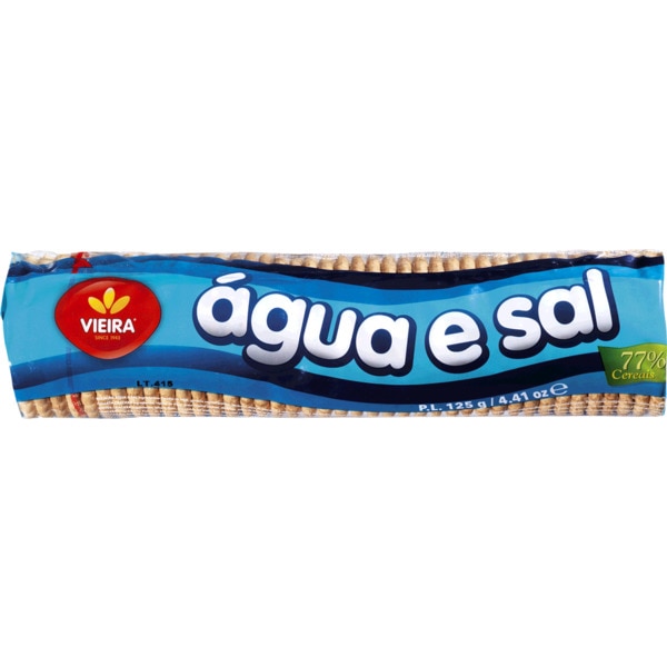 BOLACHA AGUA SAL 125GR VIEIRA CASTRO