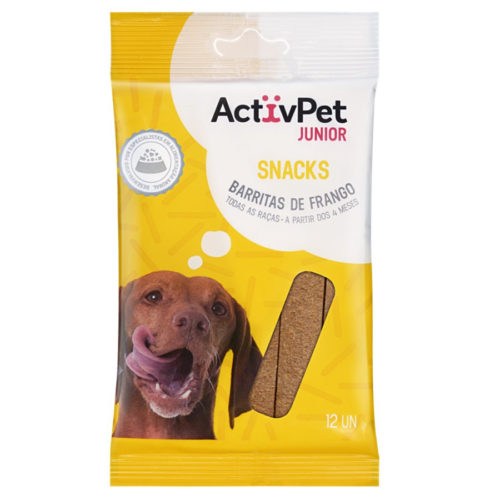 SNACK CÃO ACTIVPET BARRITA 100GR
