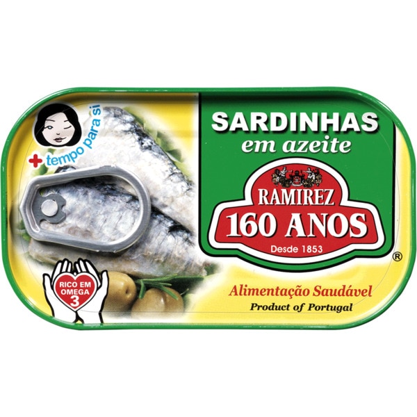 SARDINHA EM AZEITE RAMIREZ 125GR