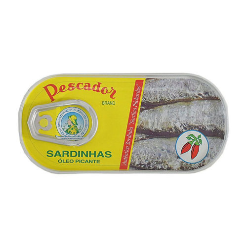 SARDINHAS OLEO PICANTE PESCADOR 56GR