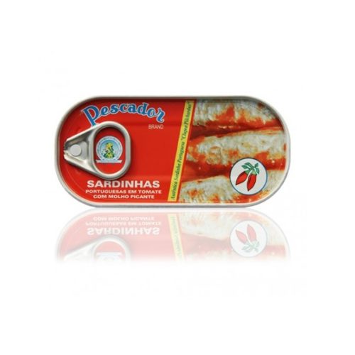SARDINHA MOLHO TOMATE PICANTE PESCADOR 56GR