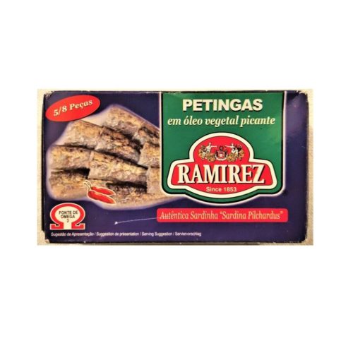 PETINGA EM OLEO PICANTE RAMIREZ 90GR