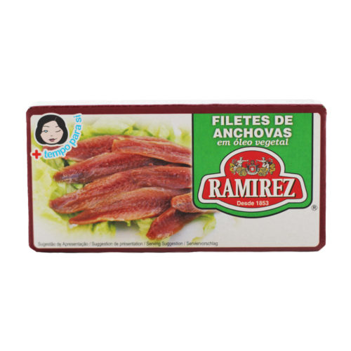FILETE ANCHOVA OLEO RAMIREZ 40GR