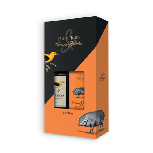 CONJUNTO VINHO TINTO PAPA FIGOS + TRINCA BOLOTAS 75CL
