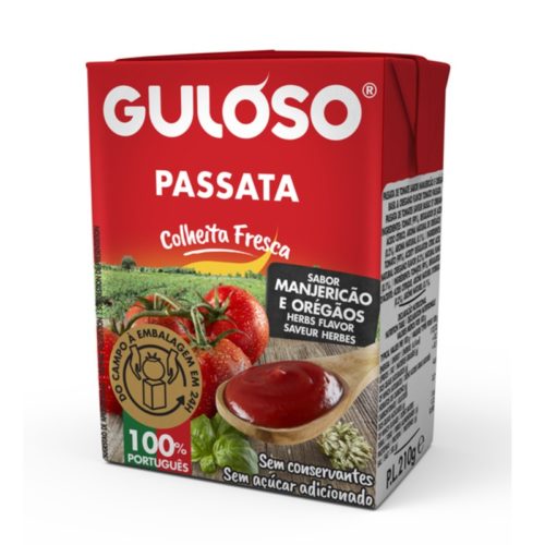 PASSATA TOMATE/MANJ/OREG GULOSO 210GR