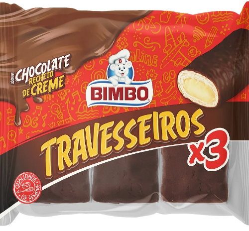 TRAVESSEIRO CHOCOLATE BIMBO 3UND