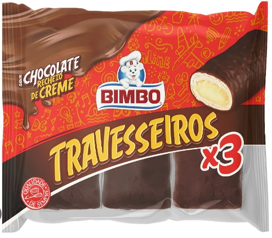 TRAVESSEIRO CHOCOLATE BIMBO 3UND