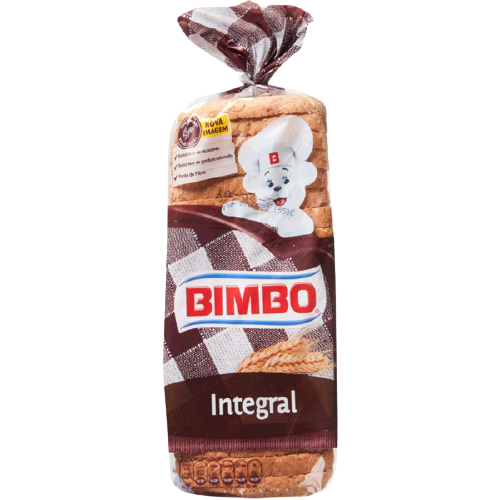PÃO FORMA BIMBO INTEGRAL 480GR