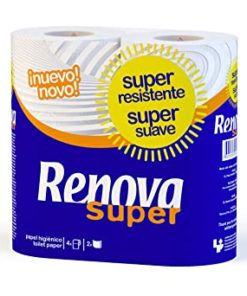 PAPEL HIGIÉNICO RENOVA PH SUPER BRANCO 4R