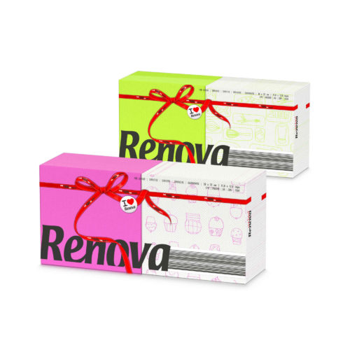 GUARDANAPO RENOVA RED LABEL 220UN