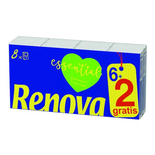 LENÇOS RENOVA 6+2UN GRÁTIS