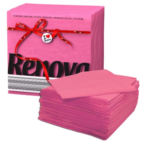 GUARDANAPO RENOVA TIPO E FUCSIA