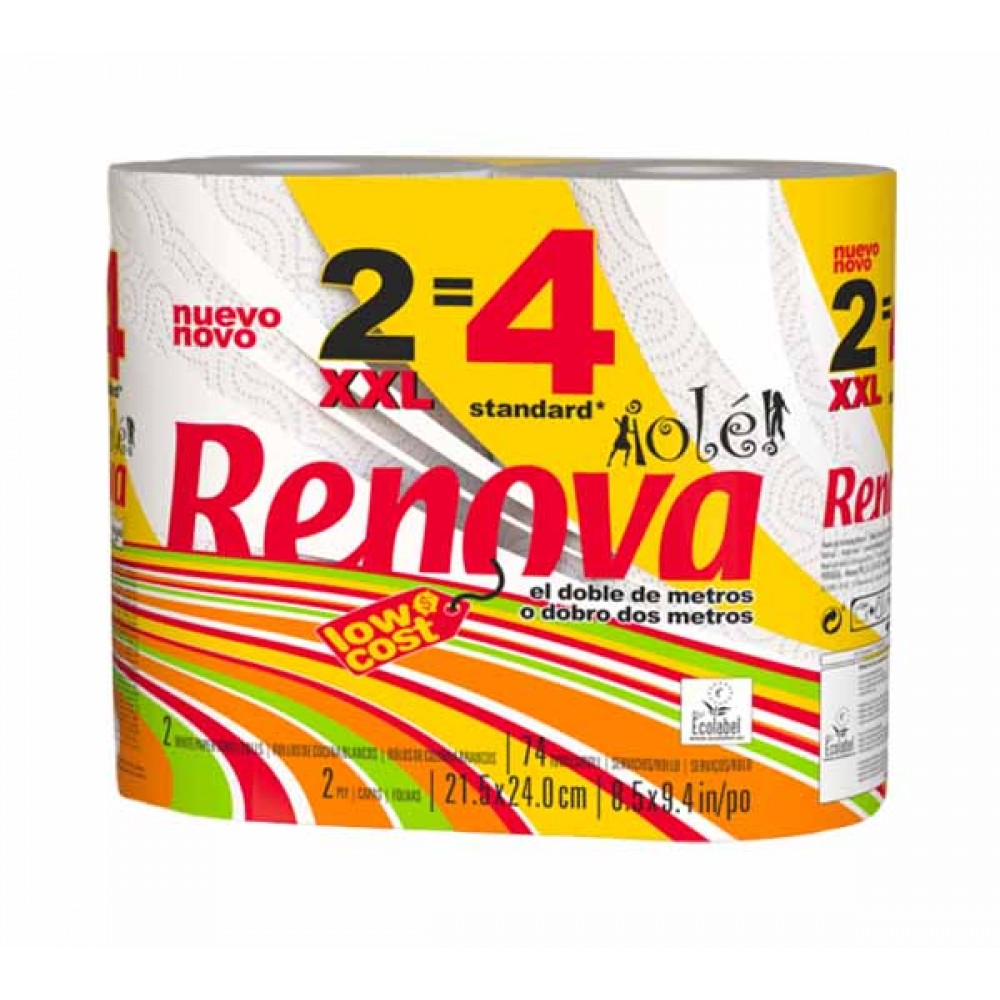 ROLO COZINHA RENOVA OLÉ XXL 2=4R