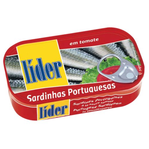 SARDINHAS TOMATE LIDER 120GR