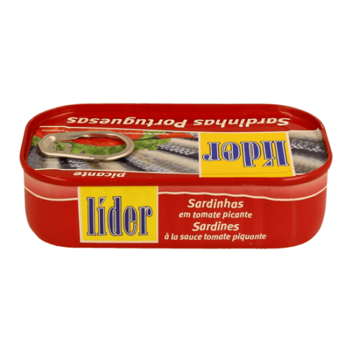 SARDINHAS TOMATE PICANTE LIDER 120GR - Image 2