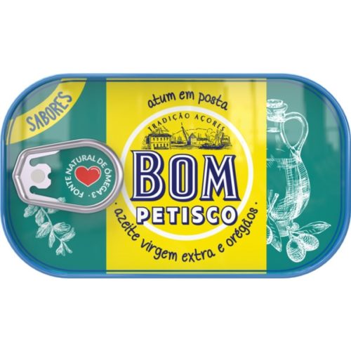 ATUM POSTA AZEITE OREGÃOS BOM PETISCO 120GR