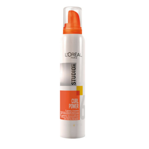 ESPUMA LOREAL STUDIO LINE CURLS POWER 200ML
