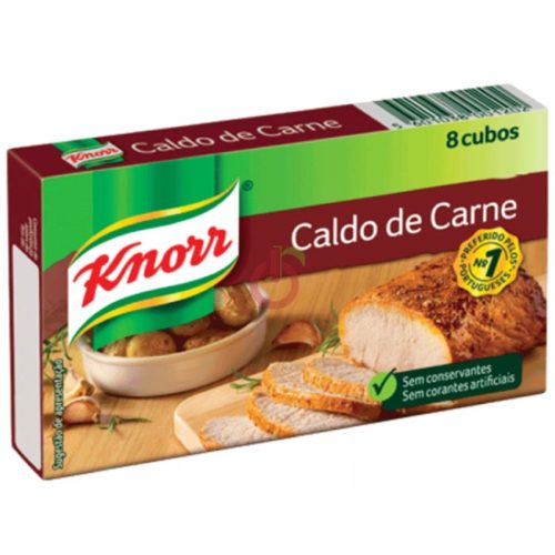 CALDOS KNORR CARNE 8 CUBOS