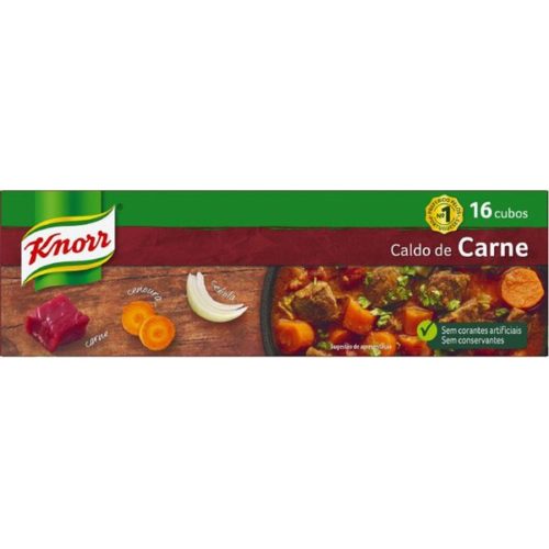 CALDOS KNORR CARNE ECONÓMICO 16 CUBOS 176GR