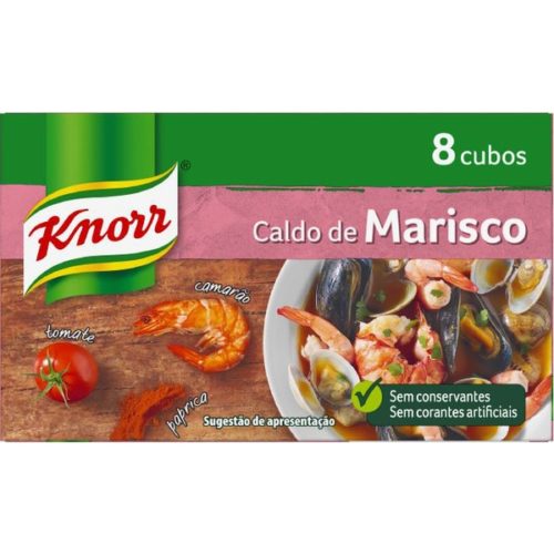 CALDOS KNORR MARISCO 8 CUBOS