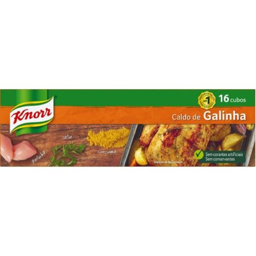 CALDOS KNORR GALINHA 16 CUBOS
