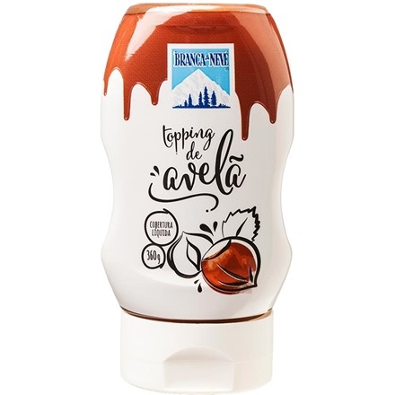 TOPPING AVELÃ BRANCA DE NEVE 360GR
