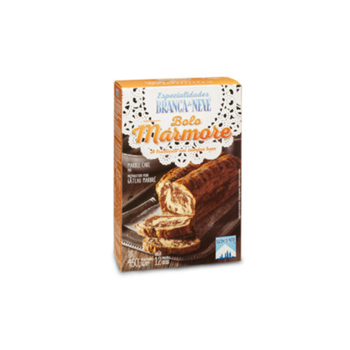 BOLO MARMORE BRANCA NEVE 450GR
